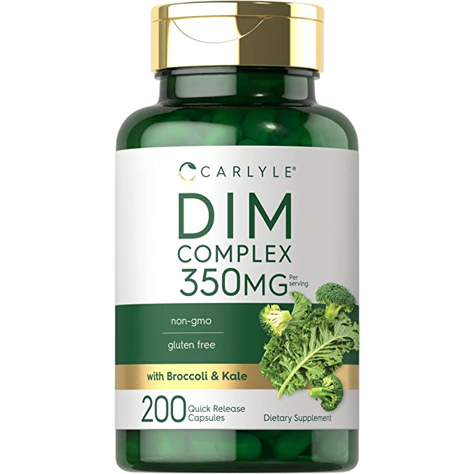 Carlyle DIM Complex 350mg - Viên uống cân bằng hormone, chuyển hóa estrogen, giảm mụn PCOS 200 viên