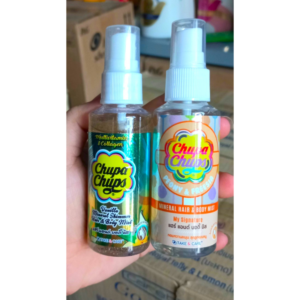 XỊT THƠM TÓC VÀ BODY 2IN1 HAIR & BODY MIST CHUPA CHUPS THÁI