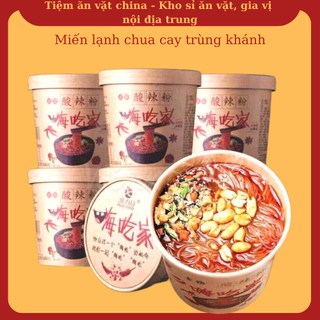 Miến Lạnh Chua Cay Trùng Khánh Loại Ngon (Thùng 6 Hộp) - Tiệm Ăn Vặt China