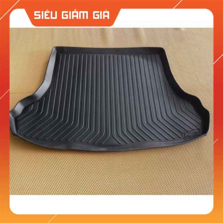 Lót cốp nhựa dẻo xe Kia K3, Cerato 2014 2017 2018 - Nhựa TPO Không mùi , không thấm nước