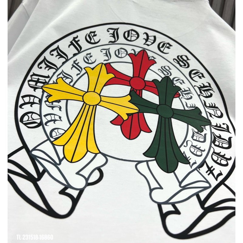 Áo Thun Chrome Hearts thun 100% cotton 2 chiều - HÀNG FULL TEM TAG