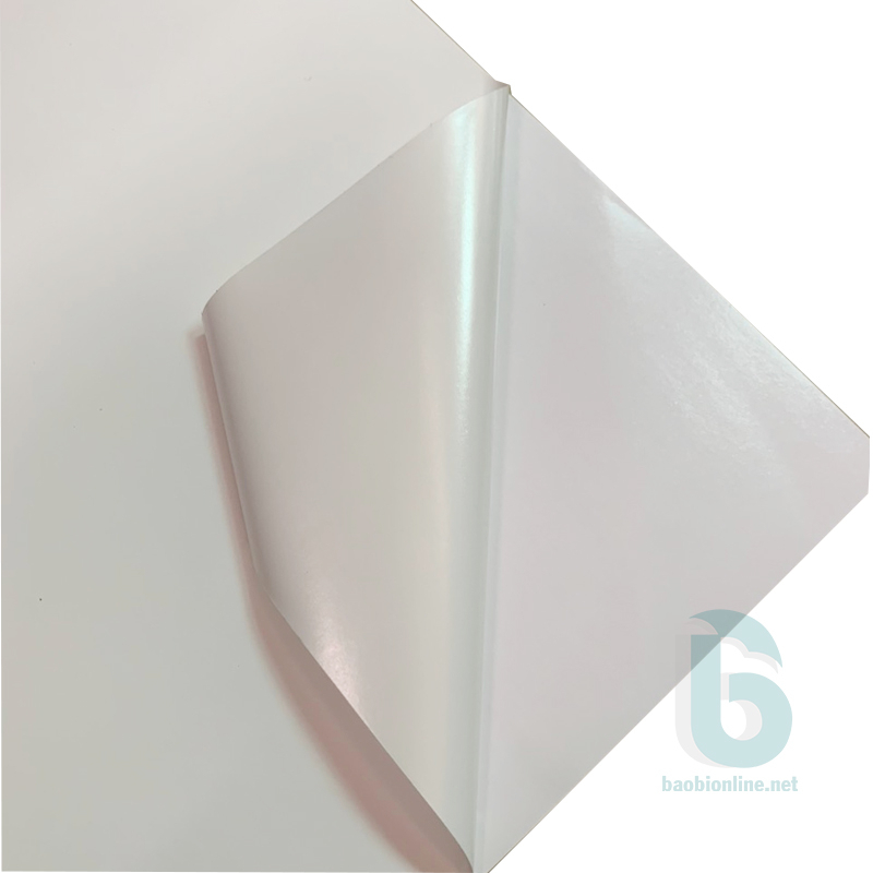 DECAL NHỰA TRẮNG A4 | DECAL NHỰA CHỐNG NƯỚC IN ĐƯỢC TRÊN MÁY IN PHUN - BAOBIONLINE