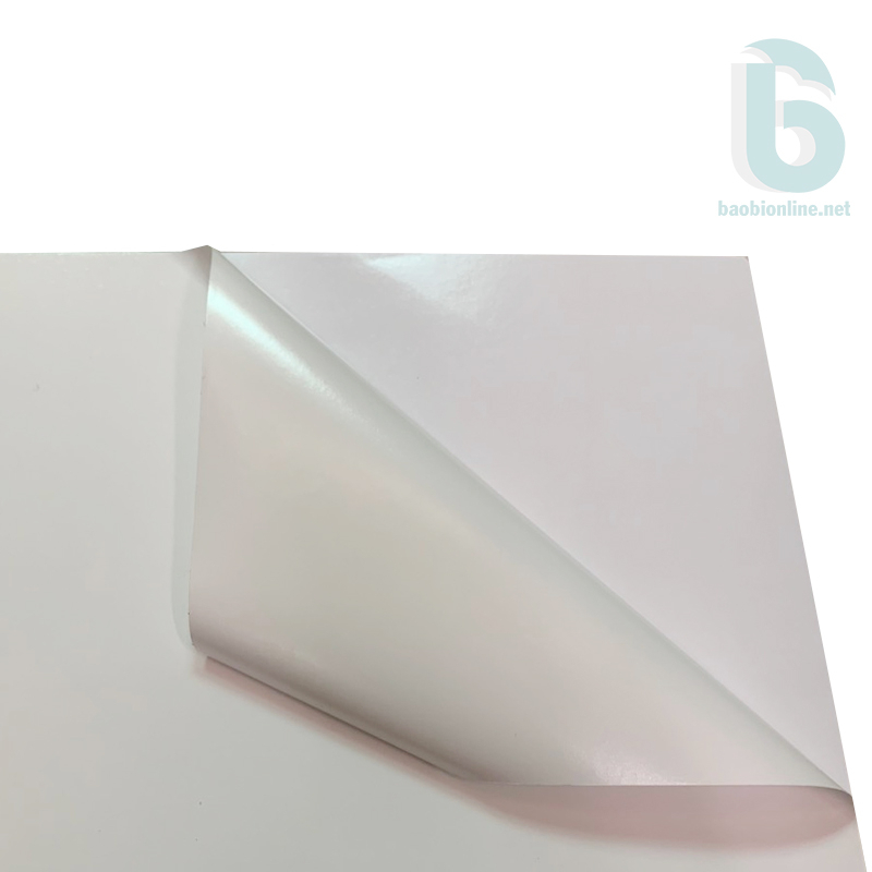 DECAL NHỰA TRẮNG A4 | DECAL NHỰA CHỐNG NƯỚC IN ĐƯỢC TRÊN MÁY IN PHUN - BAOBIONLINE