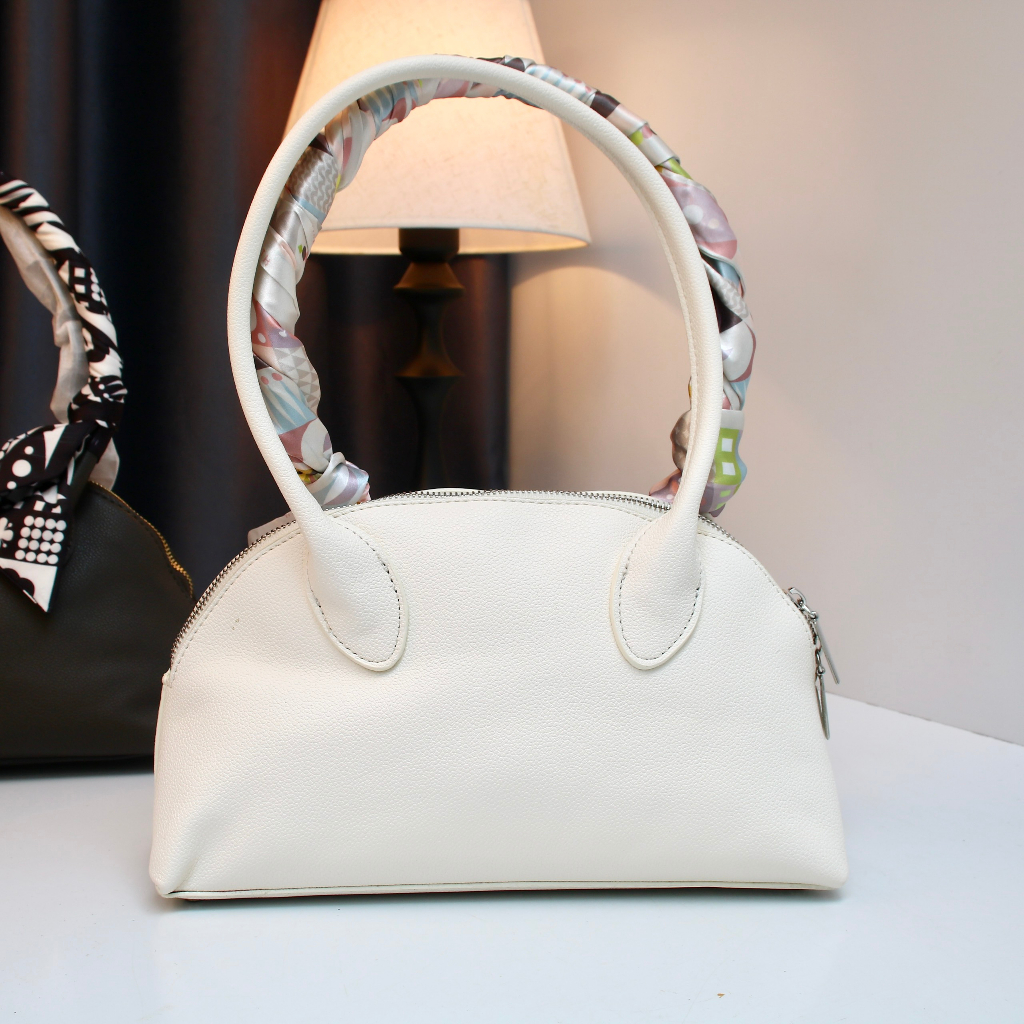 túi kẹp nách nữ kèm khăn lụa ck2-20270883 size 29cm đủ màu