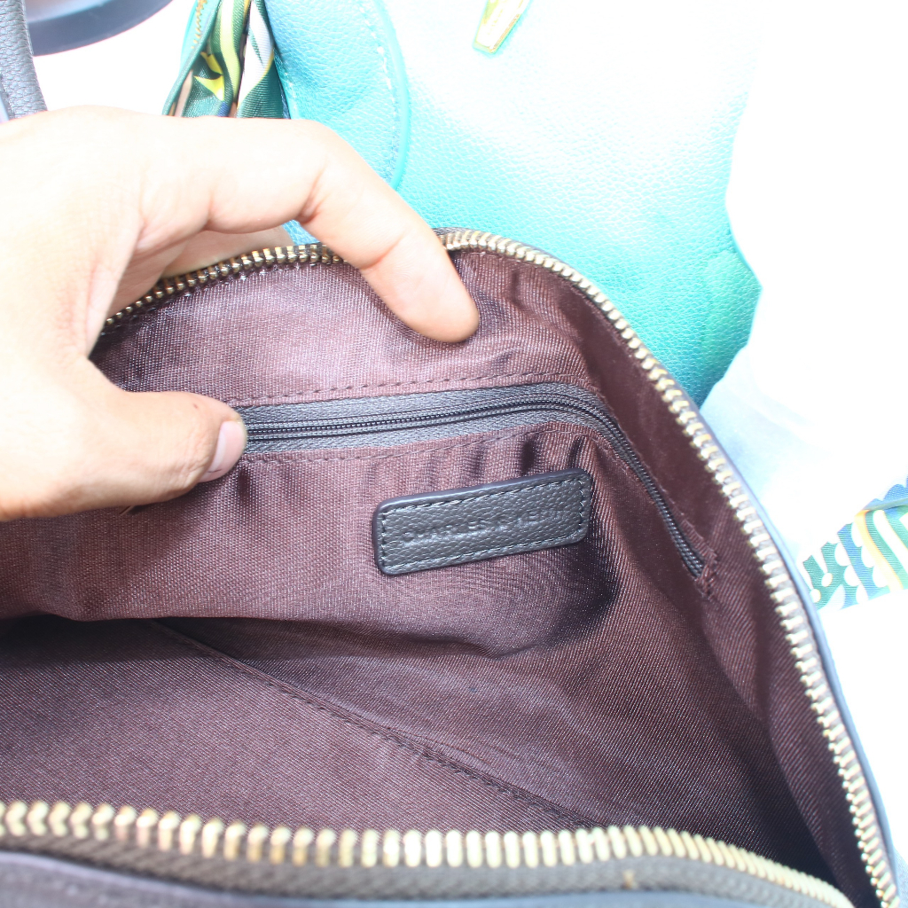 túi kẹp nách nữ kèm khăn lụa ck2-20270883 size 29cm đủ màu