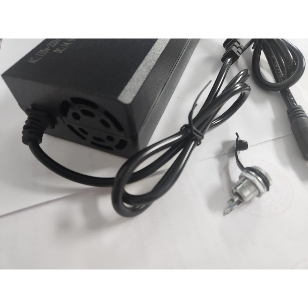 Bộ sạc pin 4s Lithium 14.6V 5A  - 10A sạc cho pin 4s 12v