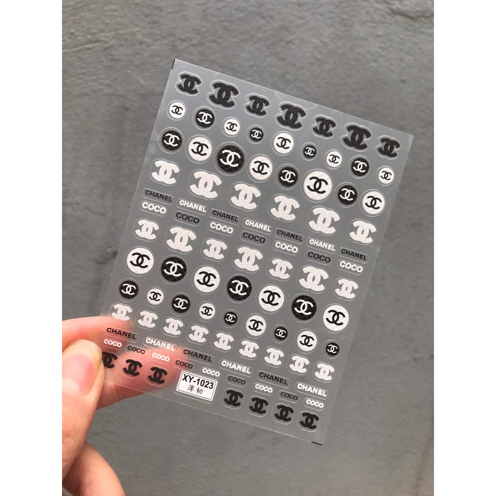 STICKER DÁN MÓNG 3D SIÊU XINH