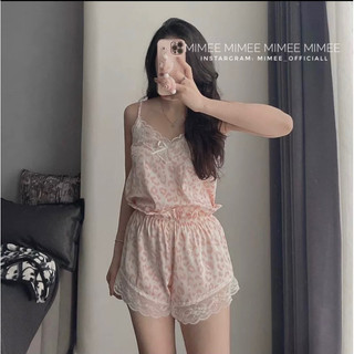 Bộ ngủ lụa hai dây