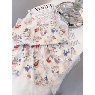 Bộ ngủ lụa hai dây