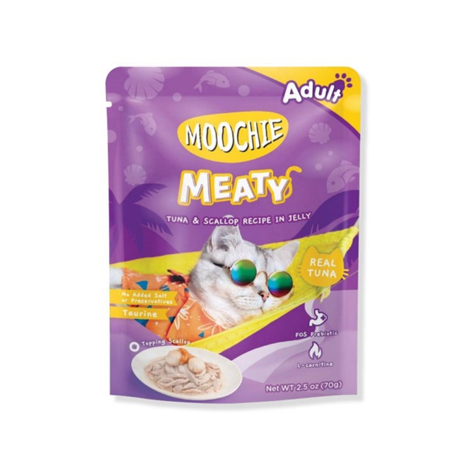 Pate Moochie CAT Thơm Ngon Cho Mèo Mọi Lứa Tuổi (Thái Lan)