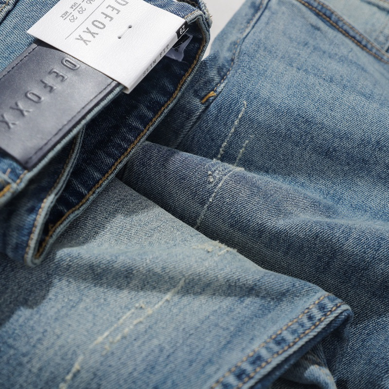 QUẦN JEAN XANH CÀO SƯỚC DF230427