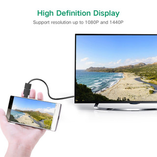 Đầu chuyển đổi Micro HDMI to HDMI Ugreen 20106 ( Adapter Micro HD Male to HDMI FeMale,đầu mạ vàng)