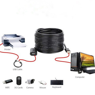 [Mã ELMS10 giảm 6% đơn 50K] Cáp USB 2.0 Nối Dài Ugreen 10321 10319 US121(Male-female IC Khuếch Đại)