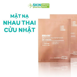 Mặt nạ nhau thai cừu nhật - mặt nạ nhau thai + phụ kiện mặt nạ