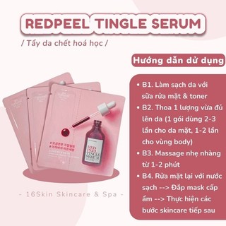 Serum Red peel Tingle gói 2,5ml
