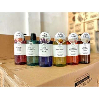 Sữa tắm Happy Bath Natural Real Hàn Quốc mẫu 2023