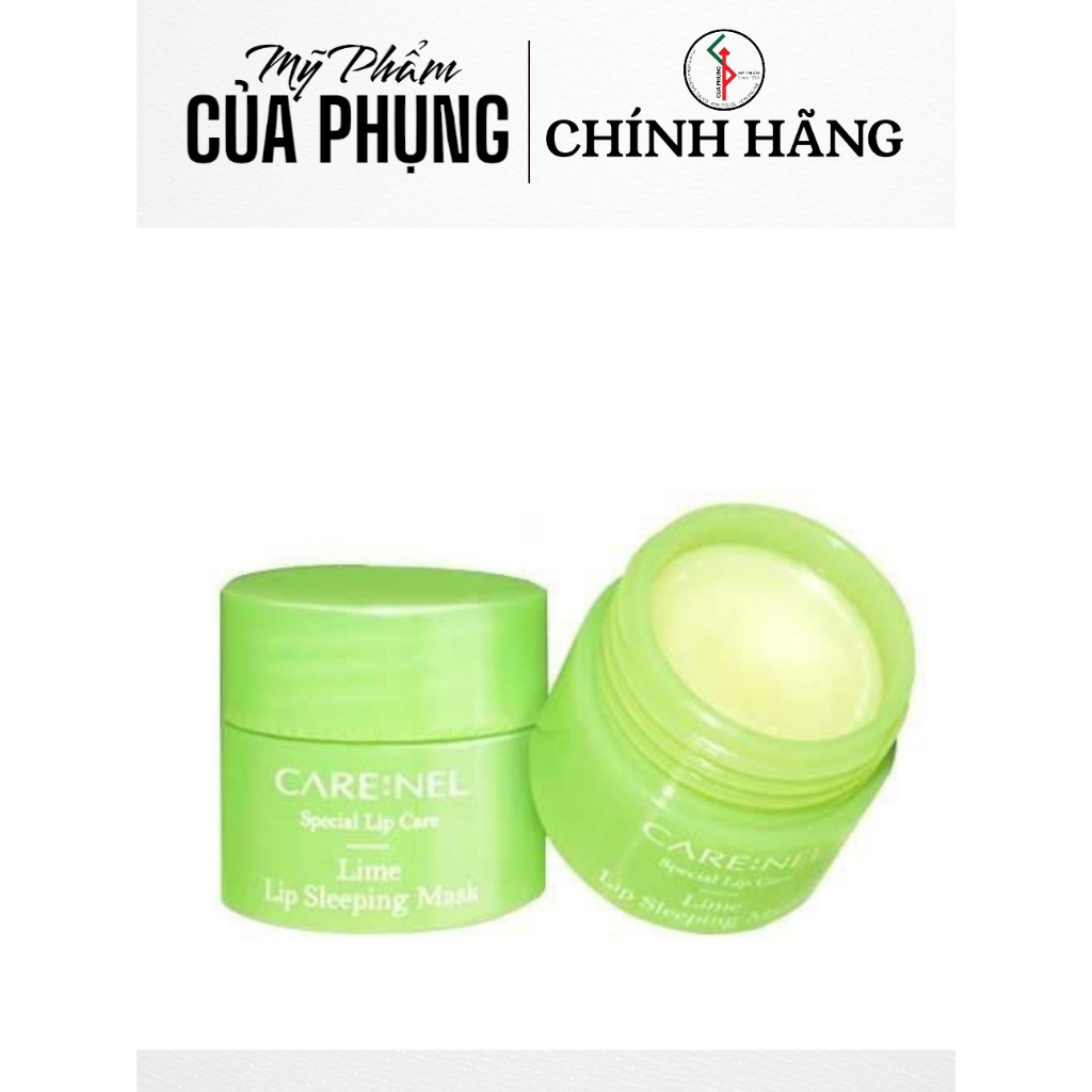 Mặt Nạ Ngủ Cho Môi CARE:NEL Lime Lip Night Mask - Hương Chanh 5g