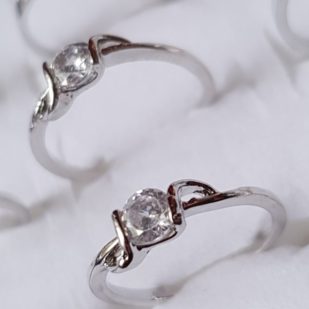 Nhân mạ bạc, nhẫn thời trang, hàng si Nhật Bản