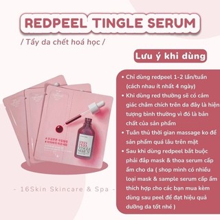 Serum Red peel Tingle gói 2,5ml