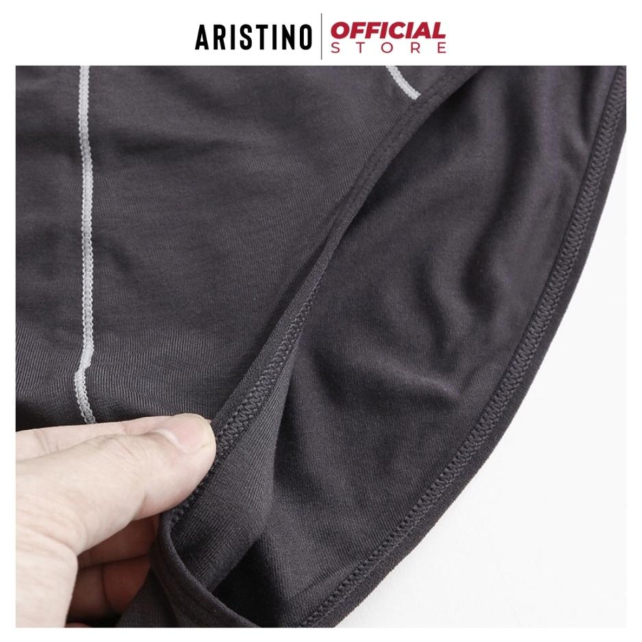 Quần lót tam giác nam ARISTINO ABF1608 vải bamboo cạp nhỏ bo viền có size người mập béo thoáng mát khử khuẩn khử mùi tốt