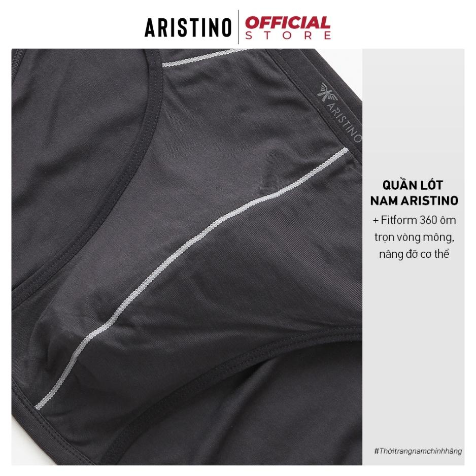 Quần lót nam ARISTINO AC06 sịp tam giác cotton sợi tre cao cấp cạp nhỏ chống nhăn co giãn 4 chiều thoáng khí khử khuẩn