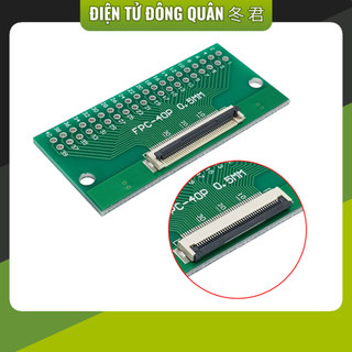 Đế ra chân cổng ffc/fpc 0.5mm sang chân 2.54mm