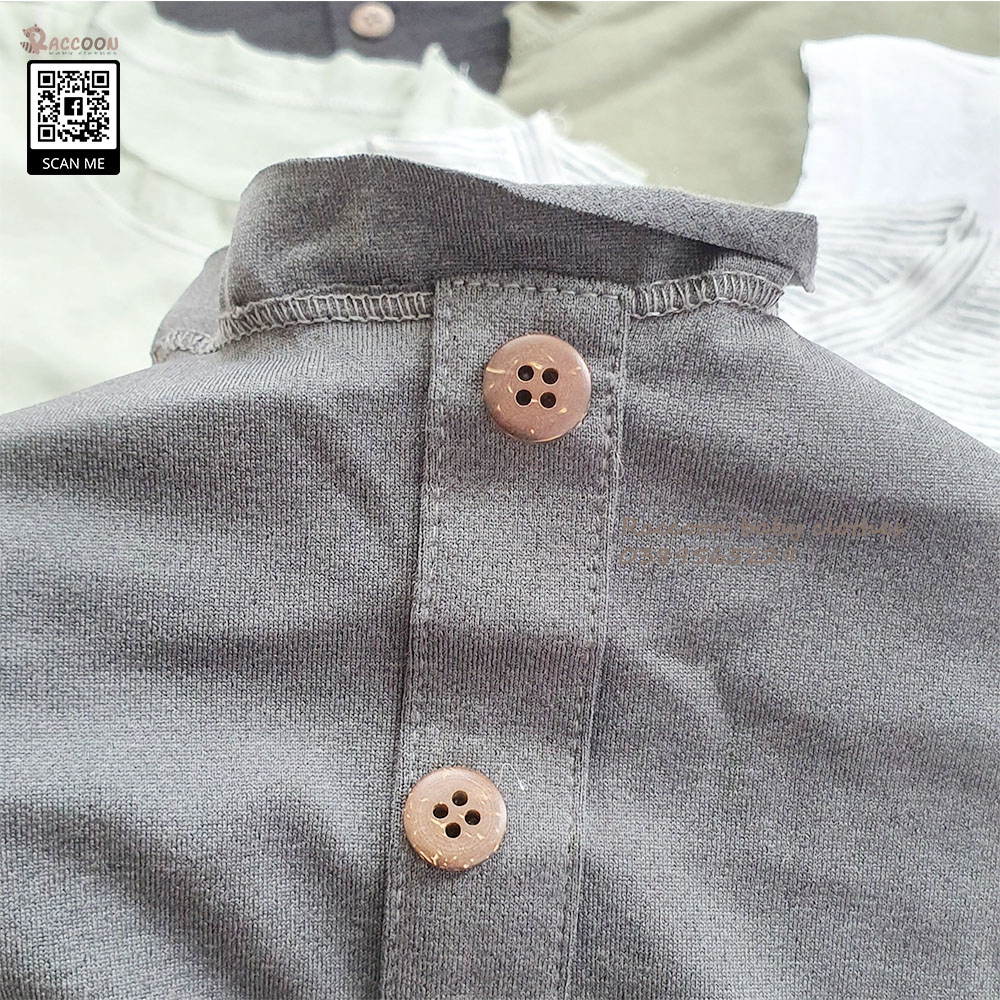 Áo ba lỗ bé trai chất Cotton Organic H.M