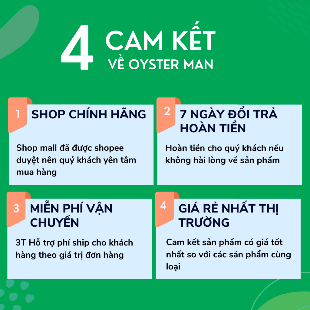 Combo 2 Hộp Tinh Chất Hàu Biển Oyster Man Tăng Cường Sinh Lý Nam, Cải Thiện Xuất Tinh Sớm (2 Hộp x 30 viên)