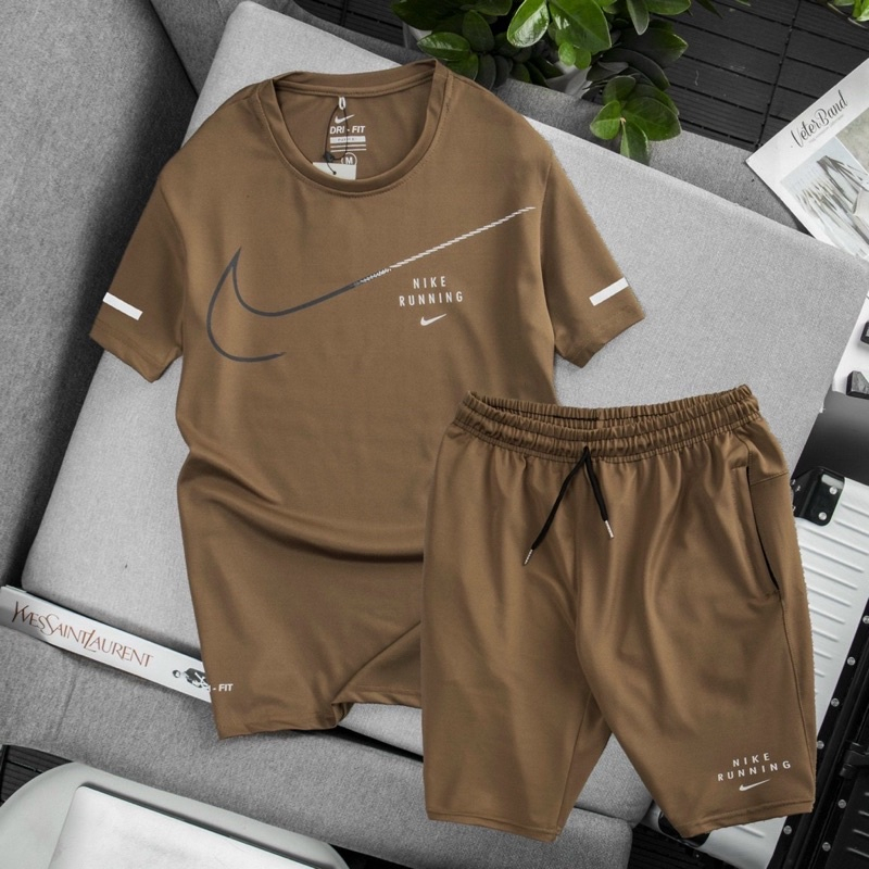 Bộ đồ nam runing chất liệu cotton thoáng mát B78