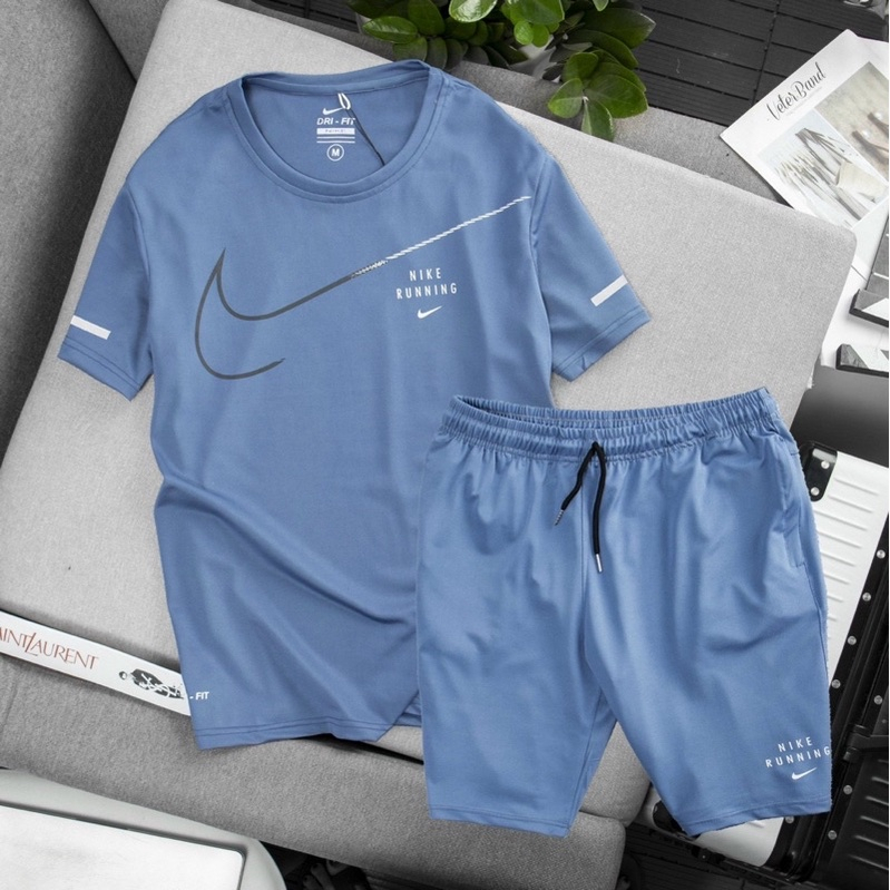 Bộ đồ nam runing chất liệu cotton thoáng mát B78