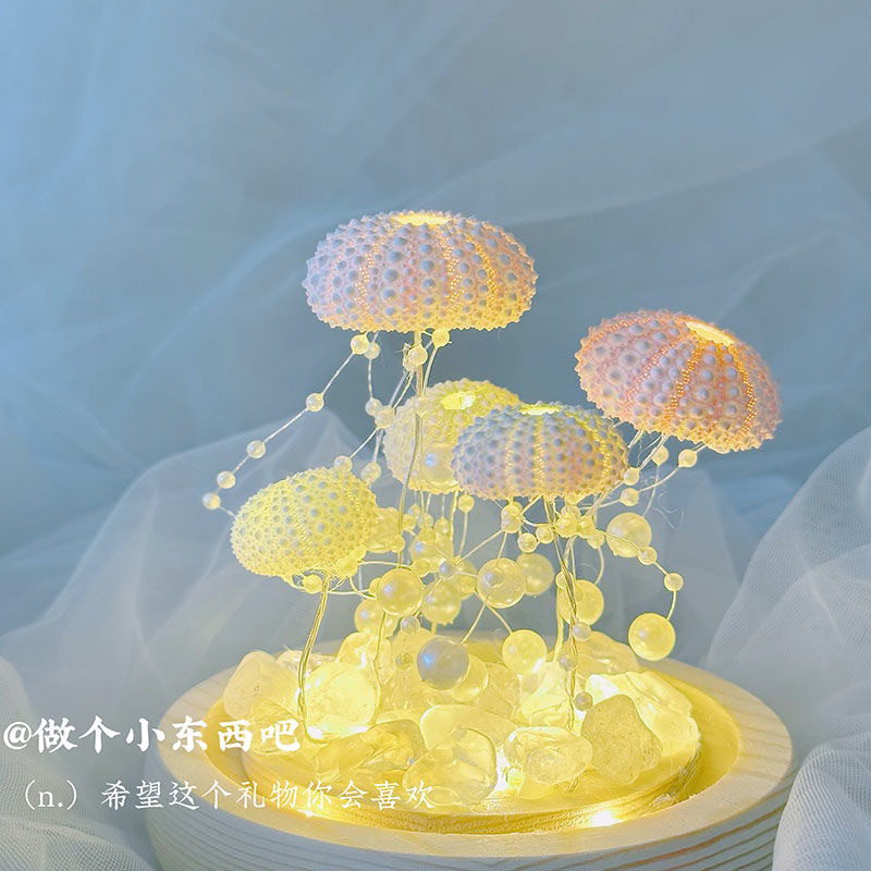 Đèn ngủ Sứa tự làm hanhmade decor trang trí có đèn cực chill độc đáo làm quà tặng người yêu, quà tặng sinh nhật Order