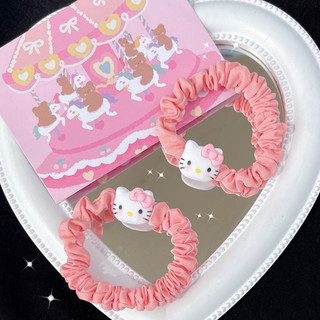 Kẹp tóc mái, cột tóc Hello Kitty