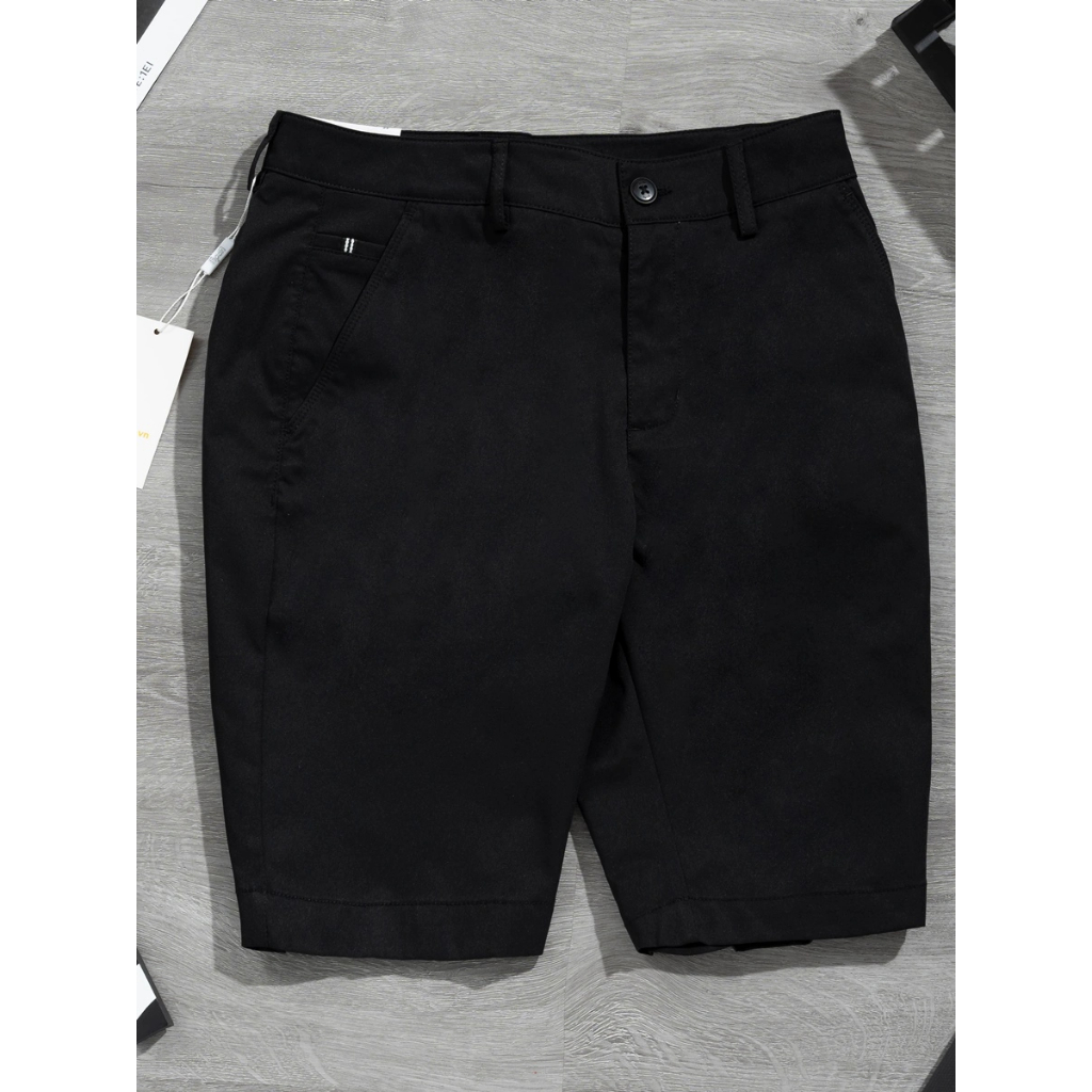 Quần Short Kaki Mềm Nam Phối Túi Sườn Thoải Mái, Phong Cách