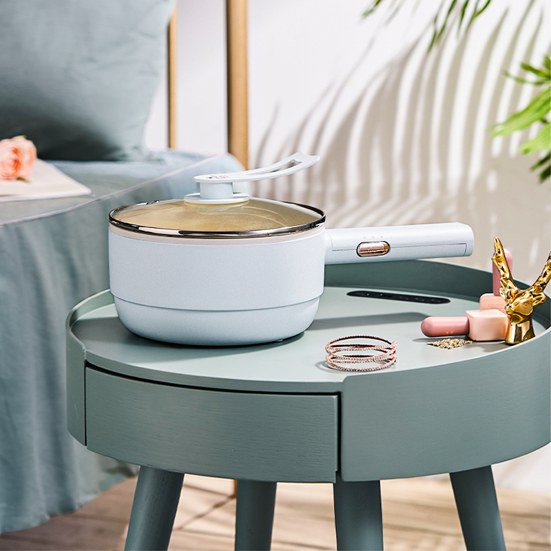 Nồi điện đa năng 1.5L RB-0045 700W chống dính có khay hấp 3 mức nhiệt BH 6 tháng