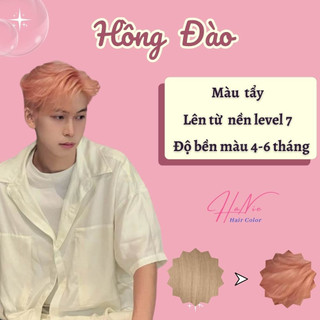 Thuốc Nhuộm Tóc Nam Màu HỒNG ĐÀO  | Haniehair thuốc nhuộm tóc tại nhà
