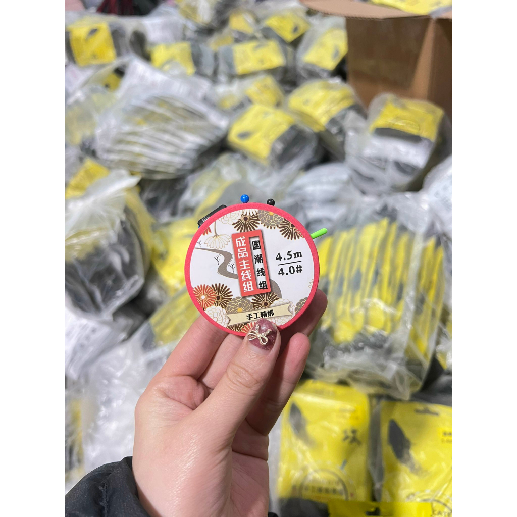 Dây Trục Câu Đài Gwoxyy Buộc Sẵn Chuyên Săn Hàng Cước Câu Cá Tàng Hình Dây Chống Nổ Trục