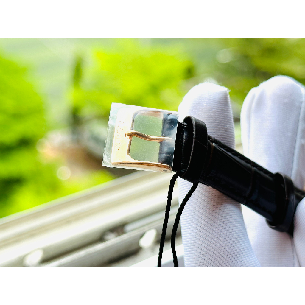 Đồng hồ nữ dây da Orient Automatic Open Heart RA AG0023Y10B