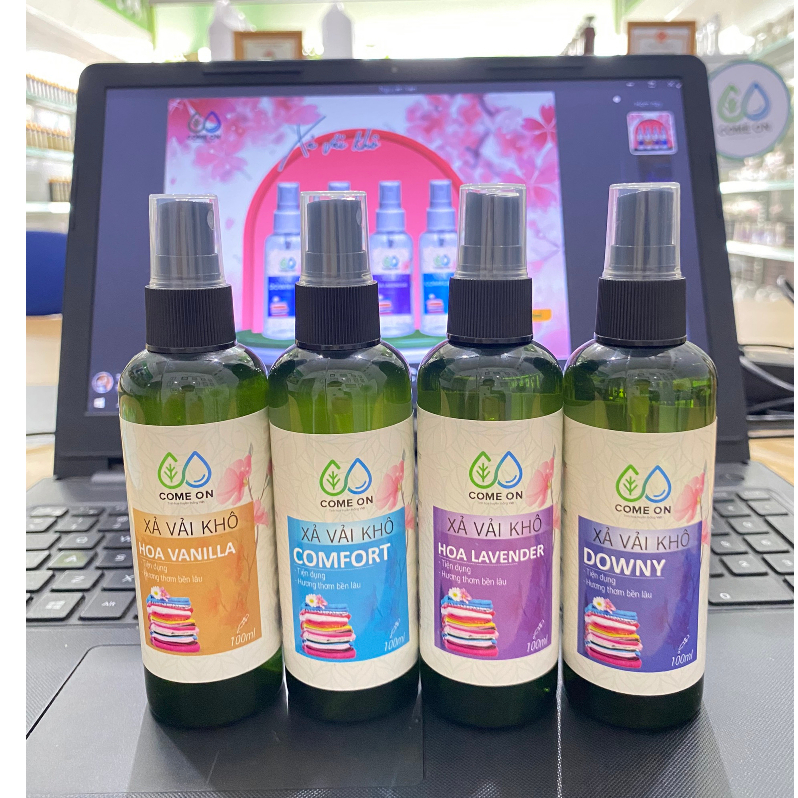 Xịt Thơm Quần Áo Hương Comfort, Downny, Hoa Vanila, Hoa Lavender Loại 100ml Siêu Lưu Hương