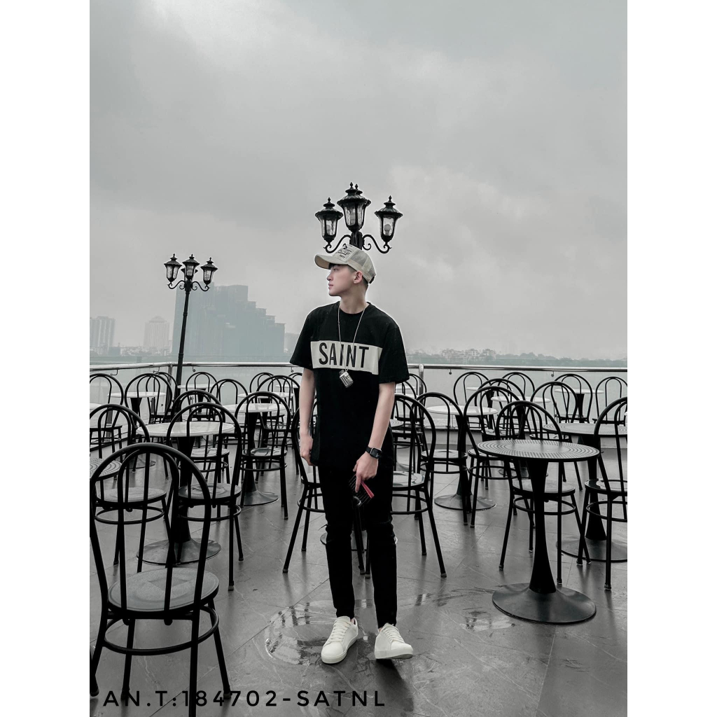 Áo thun Saint Laurent chất liệu cotton siêu phẩm hè 2023 cho anh em dân chơi, Áo phông unisex nam nữ | BigBuy360 - bigbuy360.vn