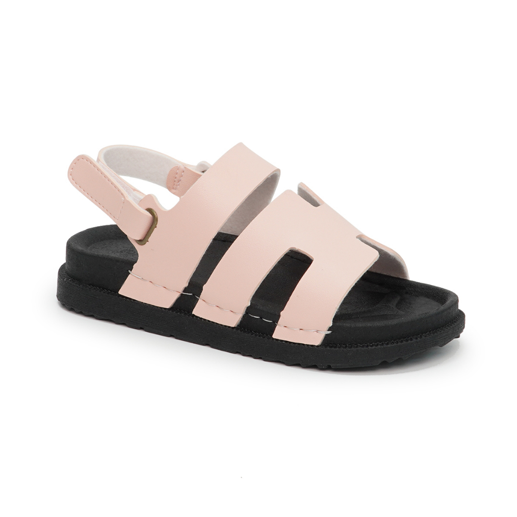 Sandal Nữ Hanatabi 2 Lớp Quai Chứ H May Liền Đế Cao 3cm Mã HNSDX3F824