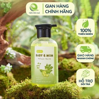 Sữa Tắm Mướp Đắng Rau Má Chiết Xuất Thiên Nhiên Làm Mát Da Ngăn Ngừa Mụn Rôm Sẩy & Mẩn Ngứa - Hợp Cho Mẹ & Bé