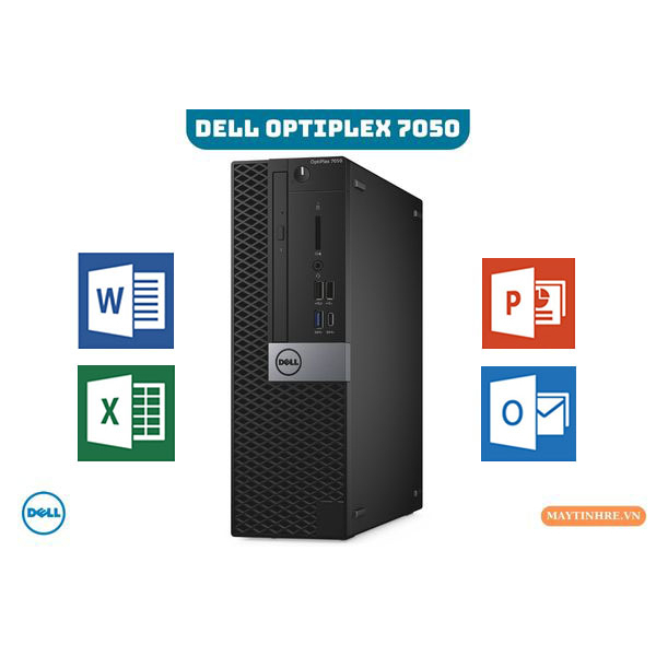 Máy tính bàn Dell optiplex 7050 core i5-7500/RAM DDR4 bảo hành 12 tháng + tặng kèm USB wifi