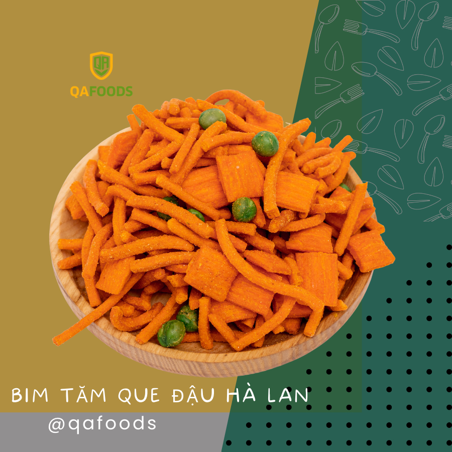 🍭 Bim Bim Tăm Que Đậu Hà Lan_350gr , ĂN LÀ MÊ NGAY - Vệ Sinh ATTP