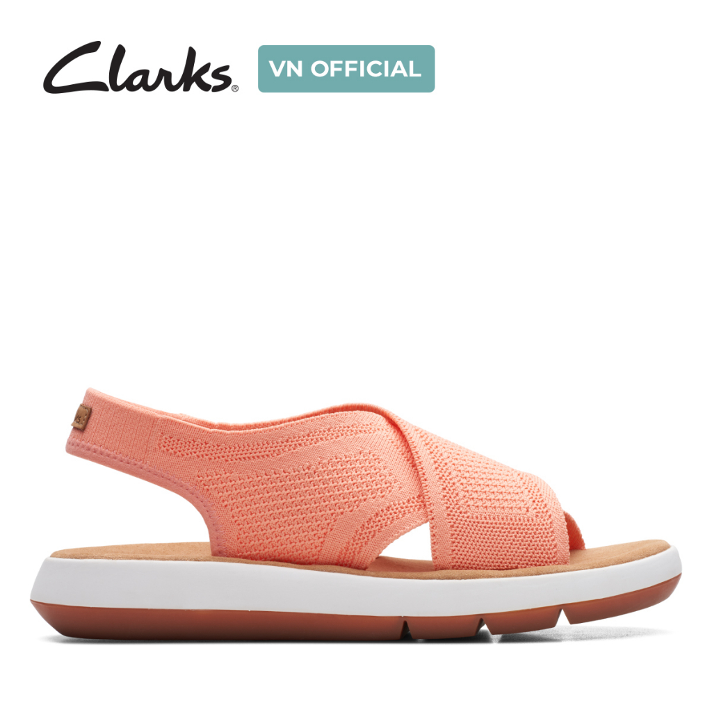 Giày sandals vải nữ CLARKS Jemsa Dash màu Light Coral