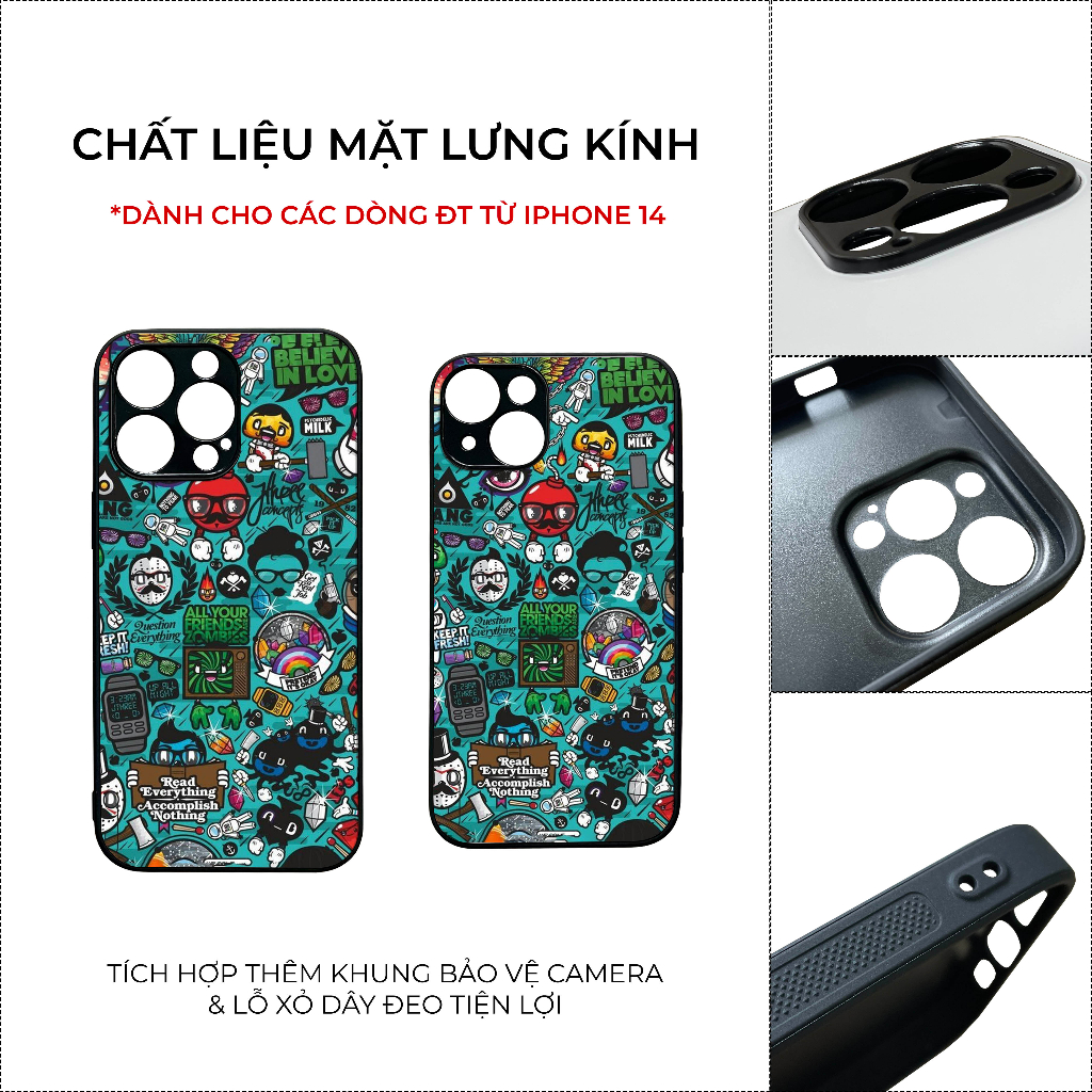 Ốp lưng Unique Case dành cho iPhone Chất CHAT036