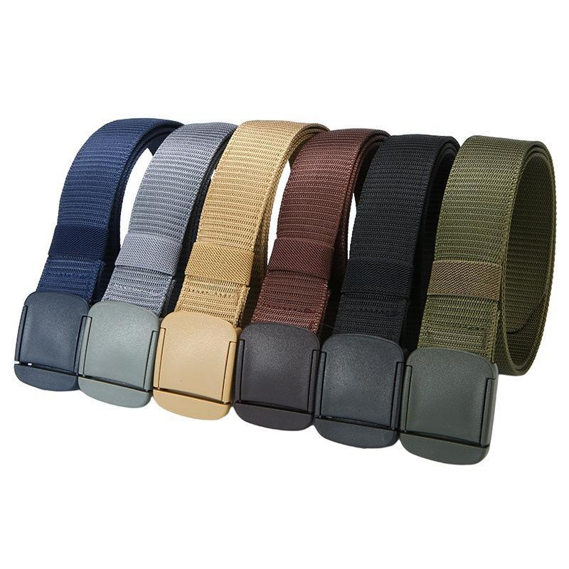 Thắt lưng 17sneaker nắp nhựa gập , dây lưng vải dù, dây nịt thời trang độc đáo trẻ trung cá tính, thắt lưng nhựa