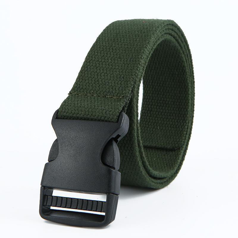 Thắt lưng 17sneaker nắp nhựa đóng, dây lưng vải dù, dây nịt thời trang độc đáo trẻ trung cá tính, thắt lưng nhựa