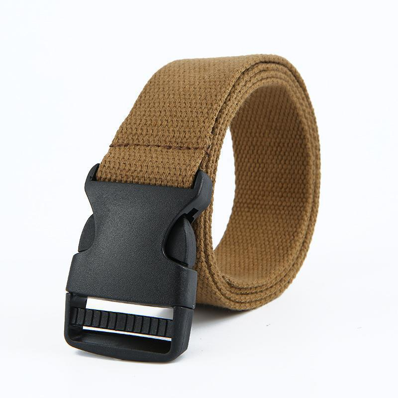 Thắt lưng 17sneaker nắp nhựa đóng, dây lưng vải dù, dây nịt thời trang độc đáo trẻ trung cá tính, thắt lưng nhựa