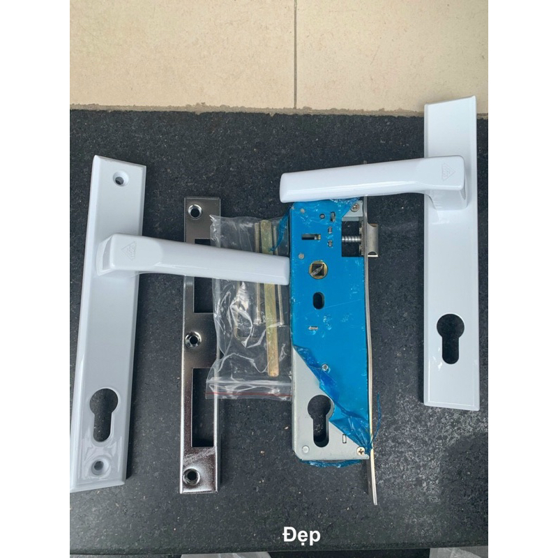 Khóa đơn điểm cửa nhựa lõi thép , khóa nhôm hệ 4500...