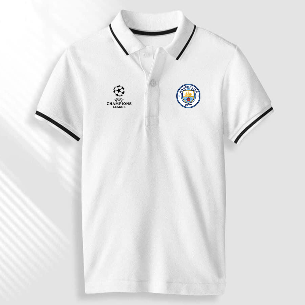 Áo polo câu lạc bộ trắng champion